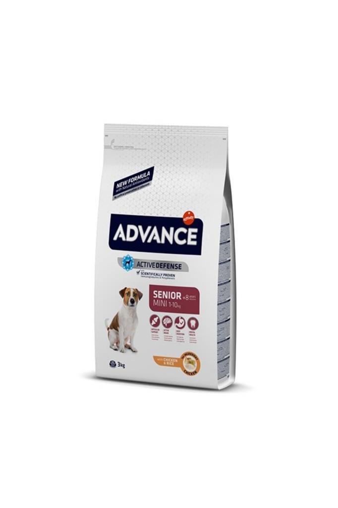 Advance Advance Mini Irk Yaşlı Köpek Maması 3kg.