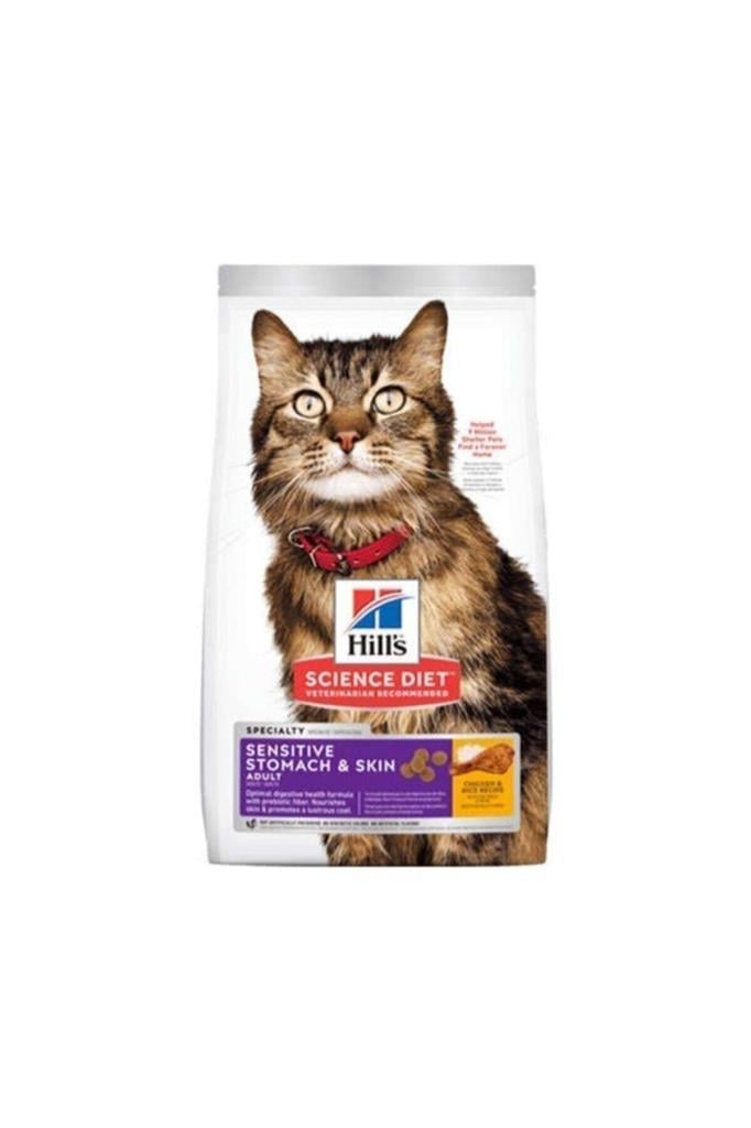 Hills Science Plan Sensitive Stomach Skin Tavuklu Yetişkin Kedi Maması 1.5 Kg