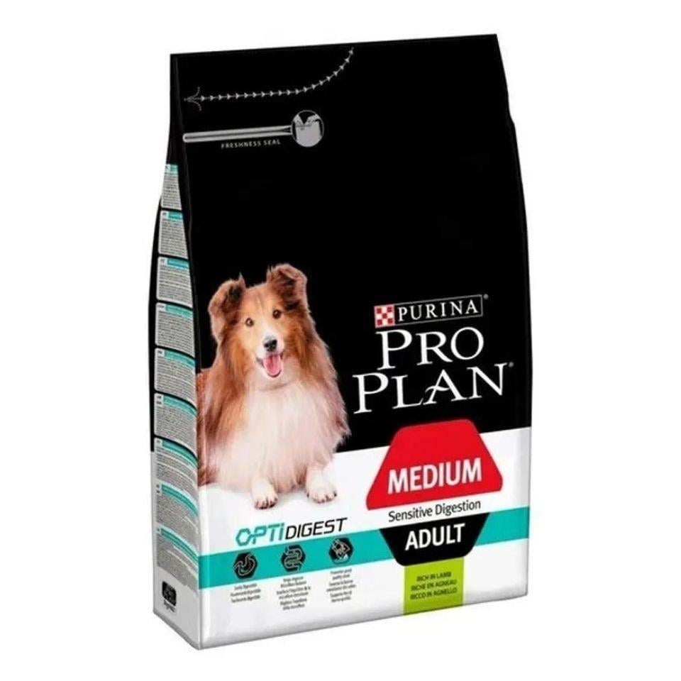 Proplan Pro Plan Köpek Maması Orta Irk Yetişkin Köpek Maması Kuzu Etli 3 kg