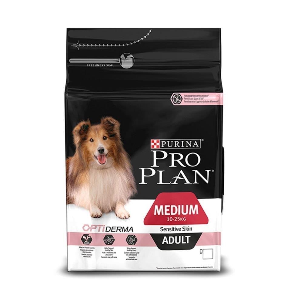 Proplan Pro Plan Medium Somonlu Hassas Yetişkin Köpek Maması 3kg