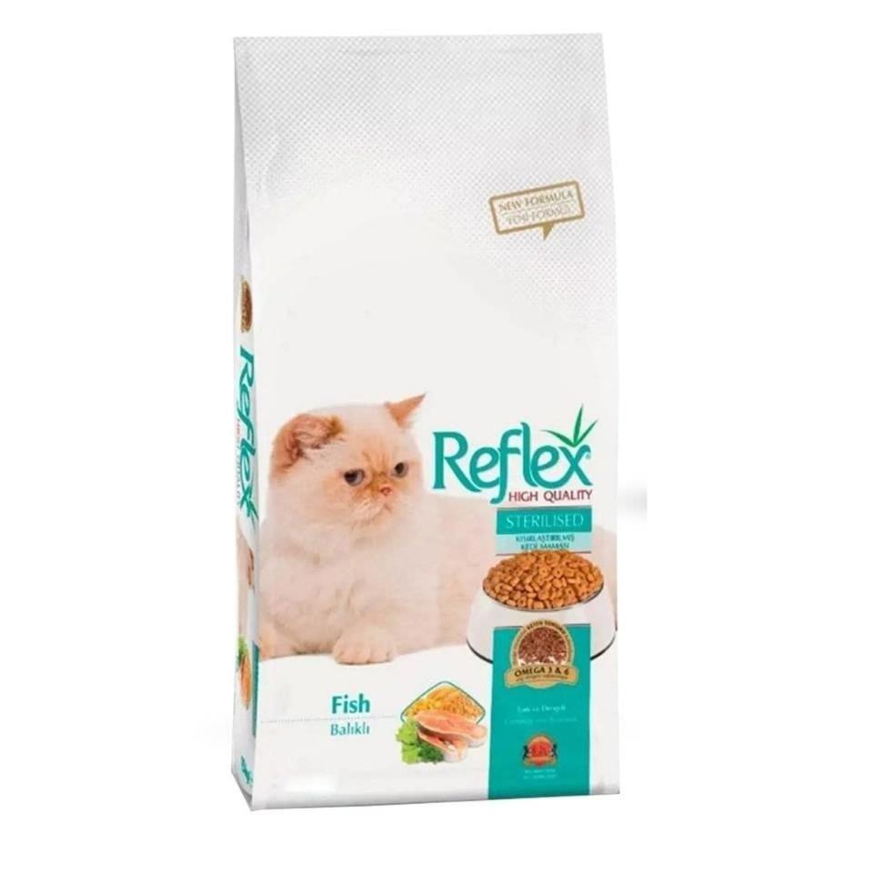 Reflex Reflex Sterilised Balıklı Kedi Maması 15 kg