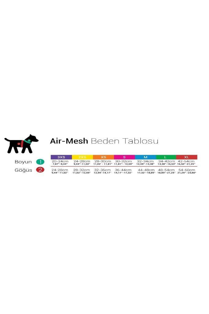 Tailpetz Air Mash Harness Göğüs tasması Okyanus Mavi