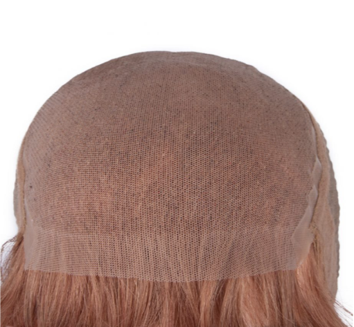 Light Blonde Very Short Straight Tulle Wig
