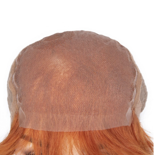 Irish Copper Very Short Straight Tulle Wig