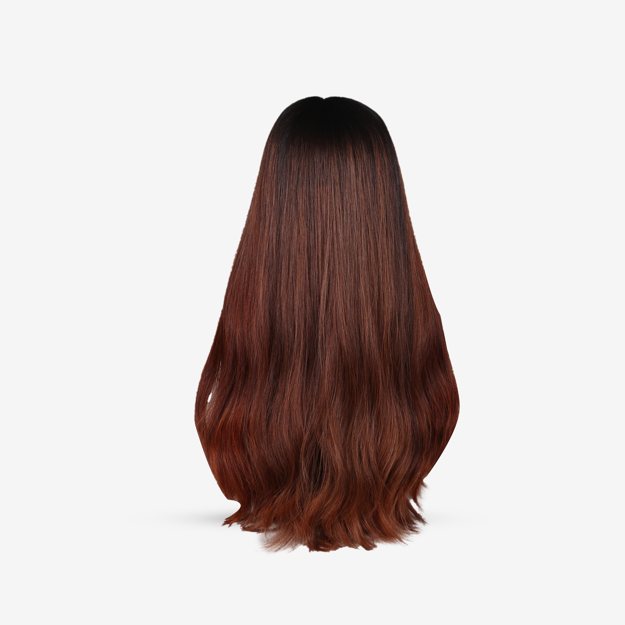 KIZIL OMBRELİ UZUN MEDİKAL PERUK 