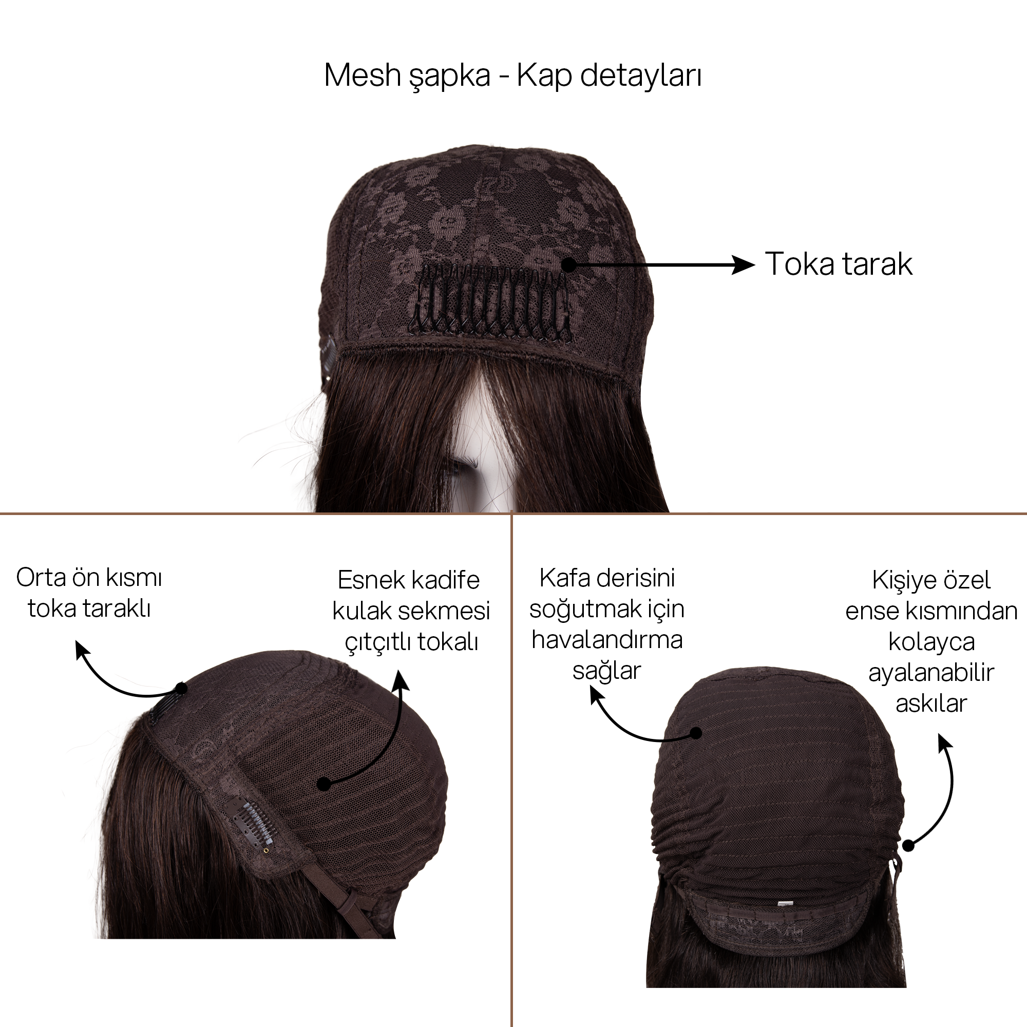 KÜT BOY MEDİKAL PERUK