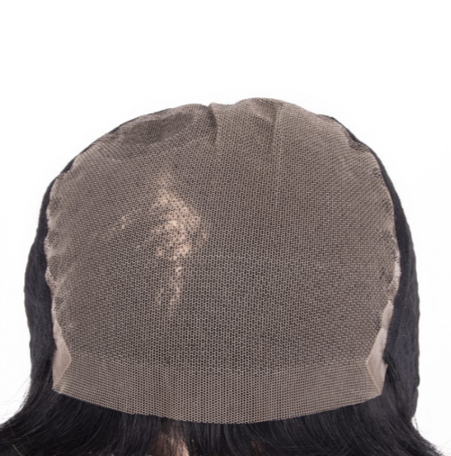 Black Very Short Straight Tulle Wig