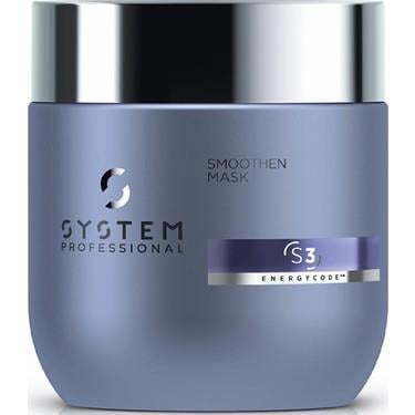 System Professional Smoothen Asi ve Kabarık Saçlar İçin Düzleştirici Maske 200 ml