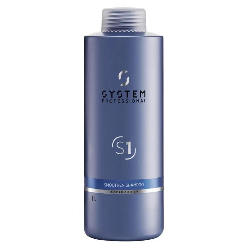 System Professional Smoothen Asi ve Kabarık Saçlar İçin Düzleştirici Şampuan 1000 ml