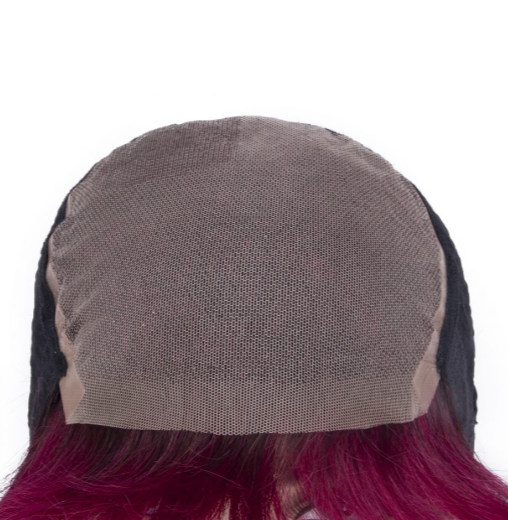 Cherry Red Very Short Straight Tulle Wig