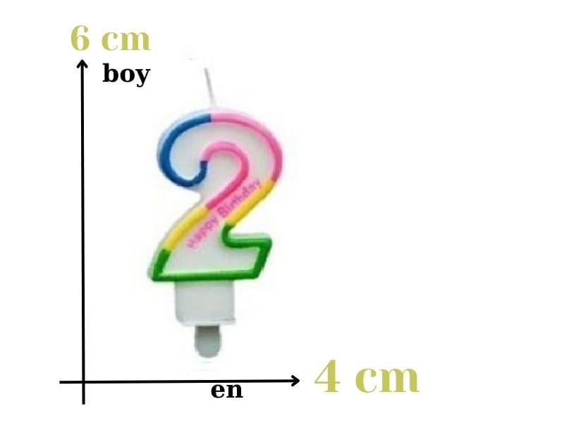 Renkli Rakam Mum 2