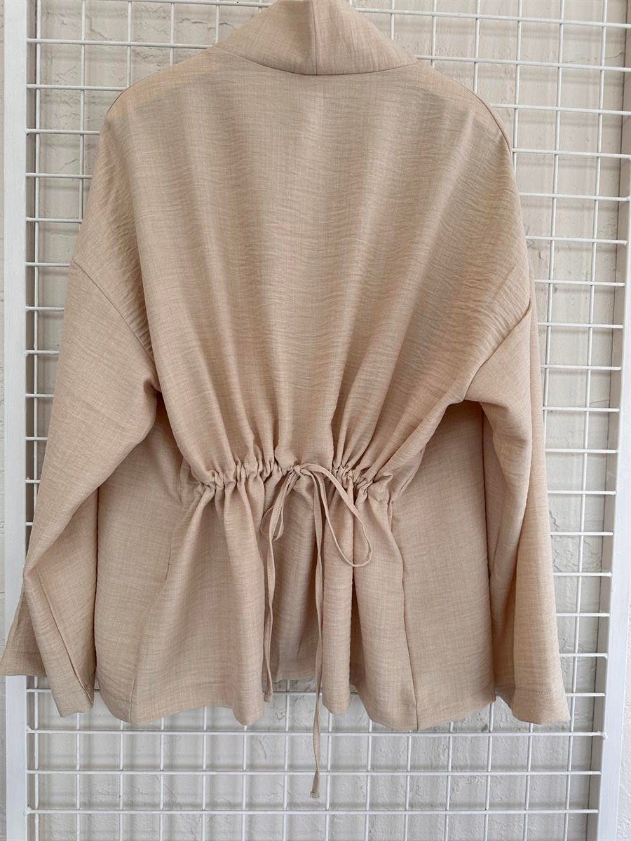 Bej Rengi Kimono