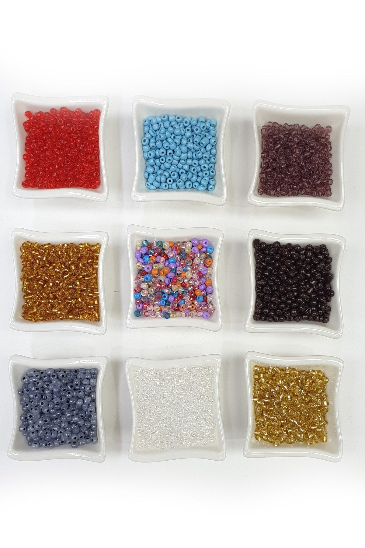 1 Paket 50 Gr Kum Boncuk 4 mm