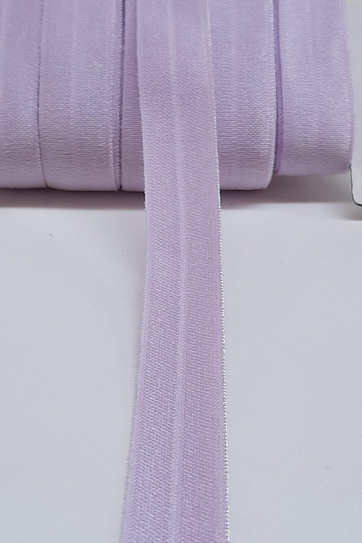Açık Lila Lastikli Saç Bandı 1,5cm