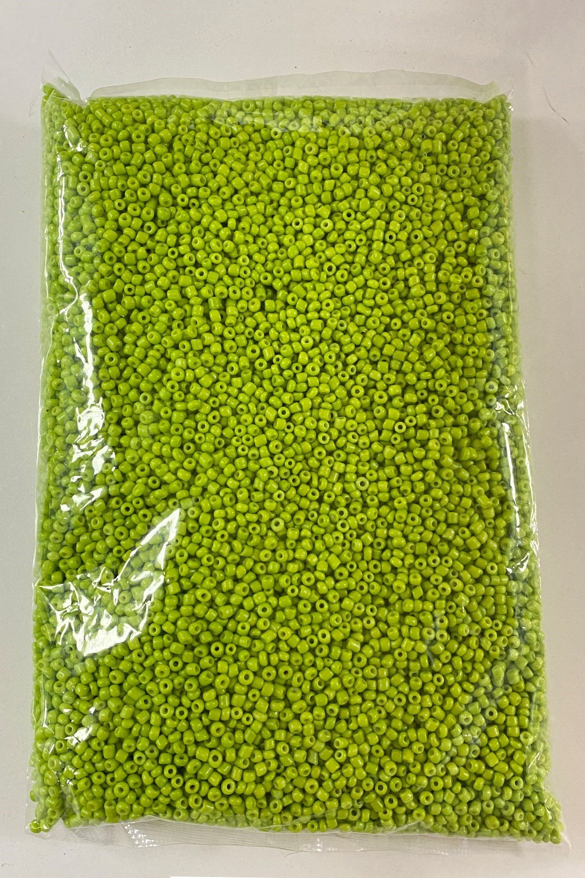 Açık Mat Yeşil Kum Boncuk 3 mm 500 gr