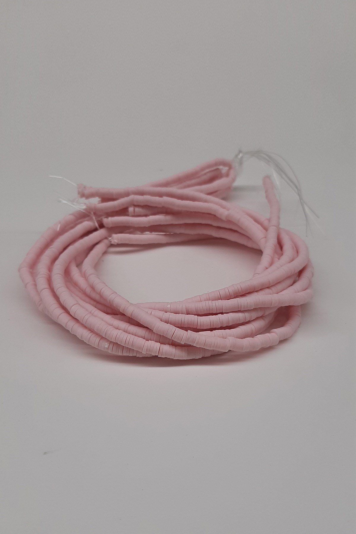 Açık Pembe Fimo Hamur Boncuk 4mm