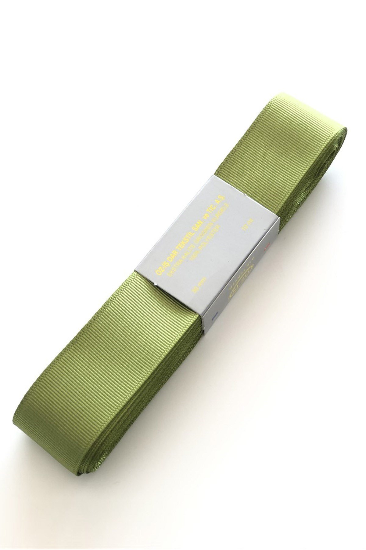 Açık Yeşil Grogren Kurdele 3 cm 10 mt
