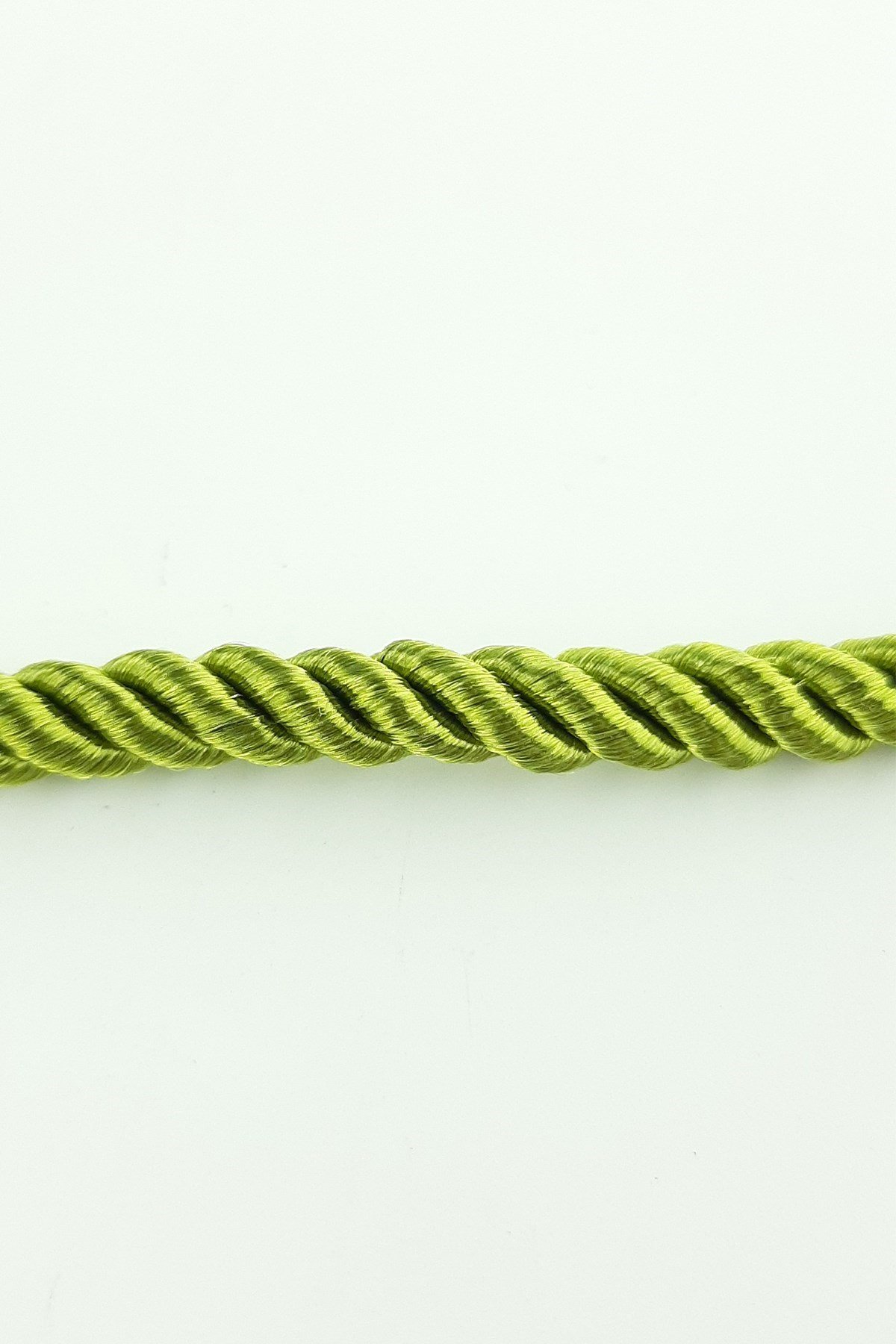 Açık Yeşil Renk Kordon İp 6 mm 25 mt