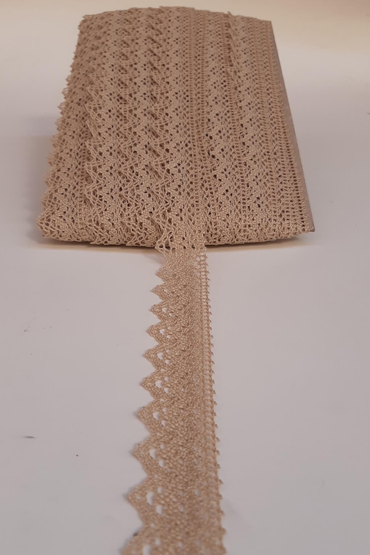 Bej Kopanaki Koton Dantel 2,5cm