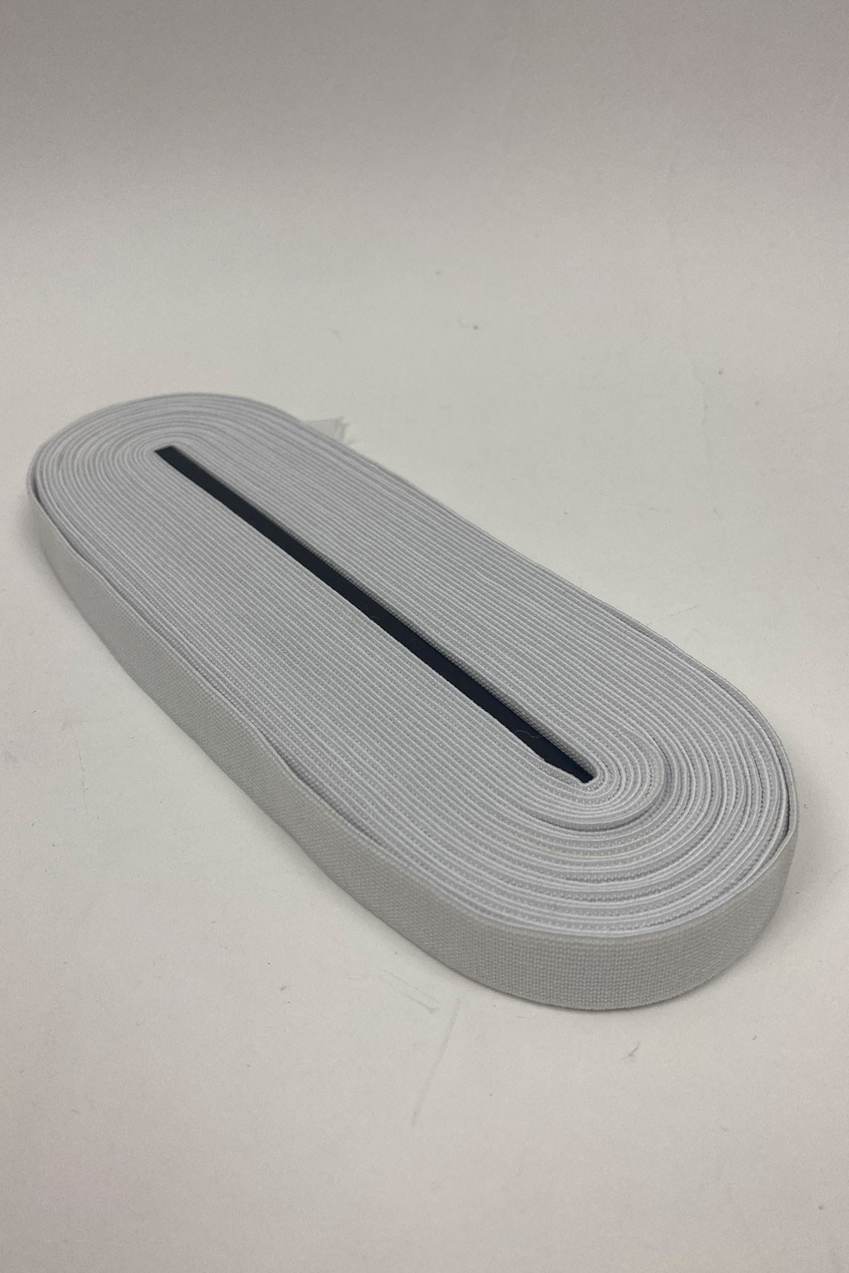 Beyaz Yassı Lastik 2 cm 10 mt