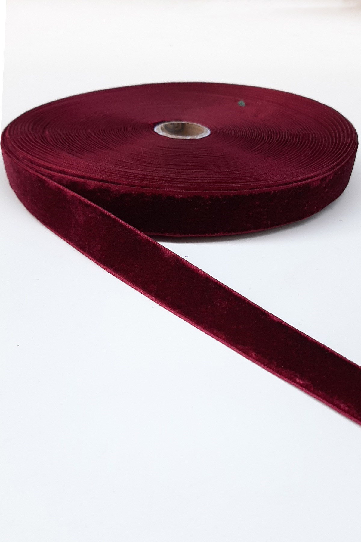 Bordo Kadife Kurdele 2 Cm