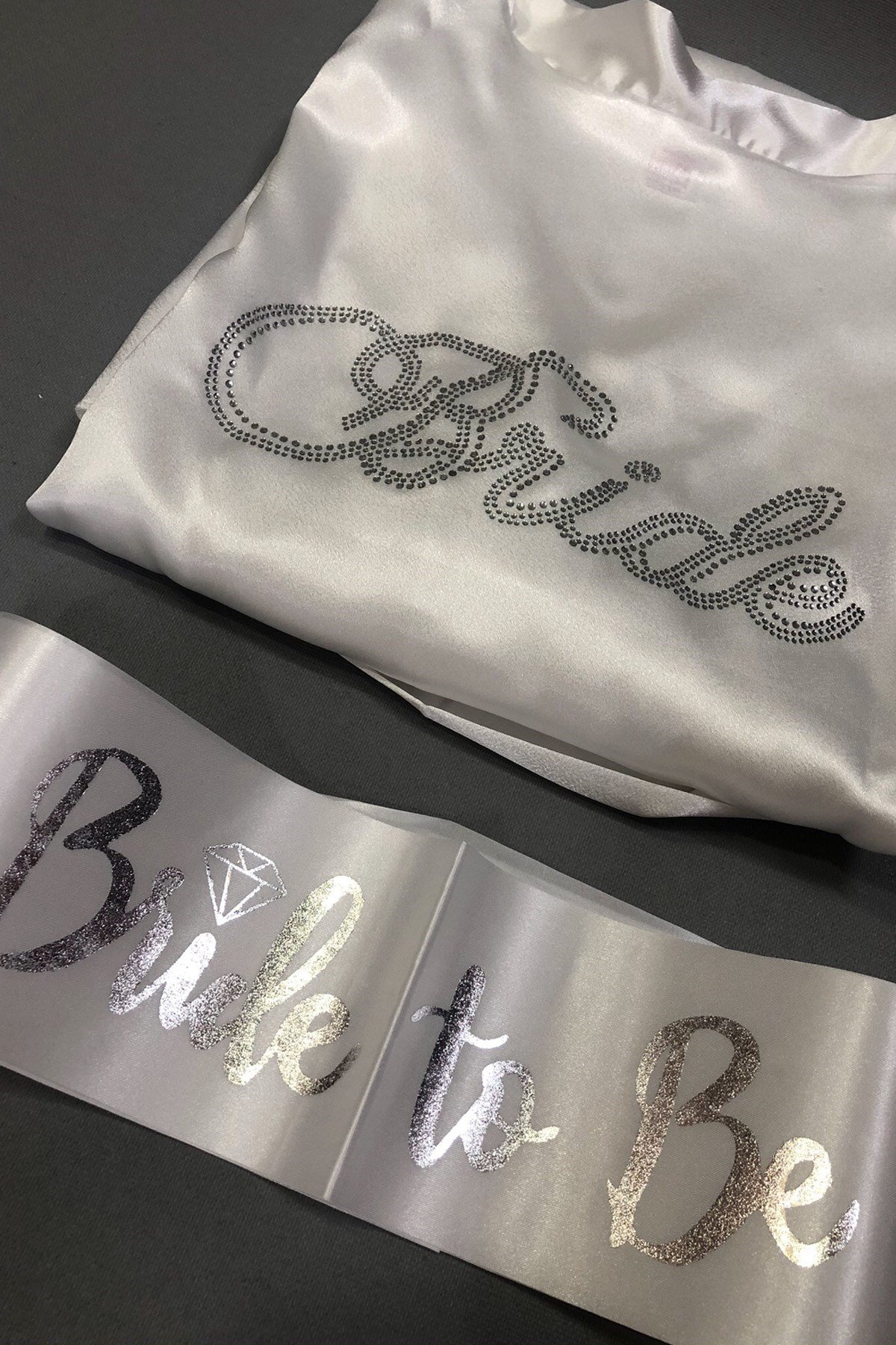 Bride Sabahlık Taç Kuşak ve Dövme Seti