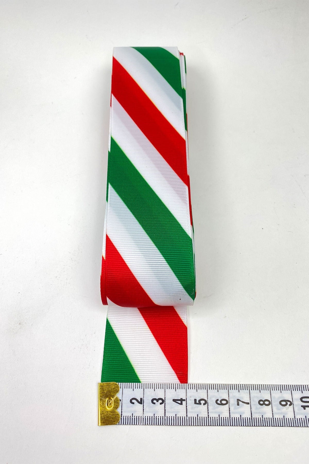 Çizgili Yılbaşı Kurdele 