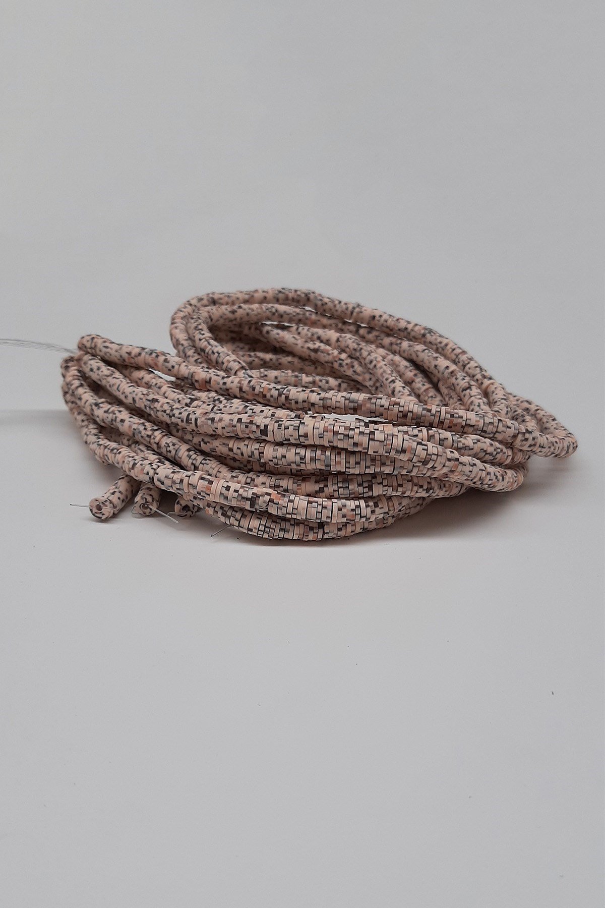 Desenli Pudra Fimo Hamur Boncuk 6Mm