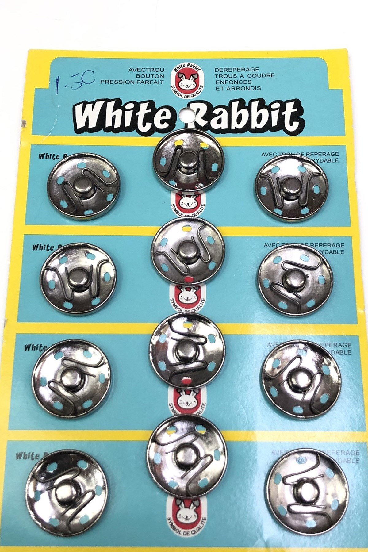 Füme Metal Çıtçıt  2 cm (1 adet )