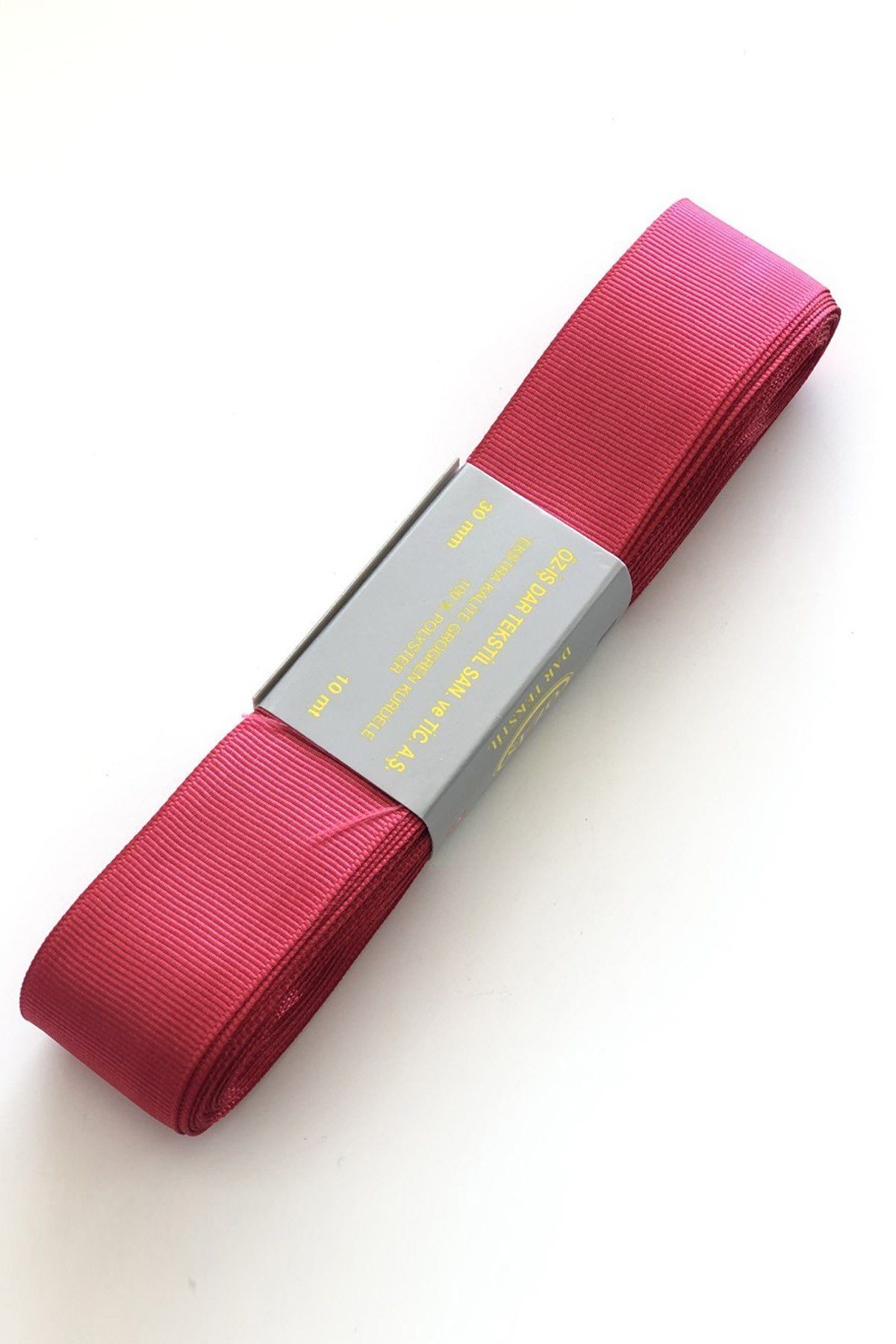 Fuşya Grogren Kurdele 3 cm 10 mt