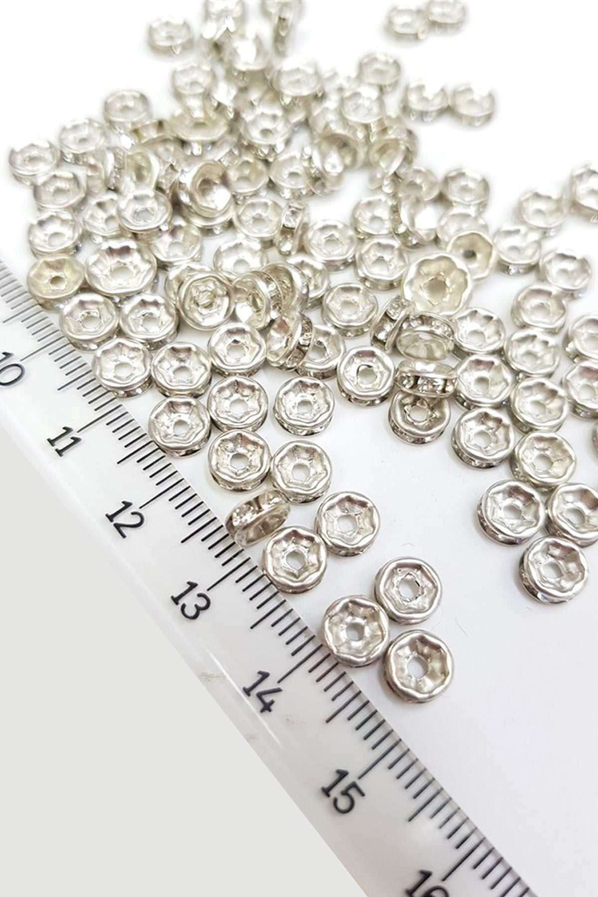 Gümüş Rondela 6 mm 10 adet