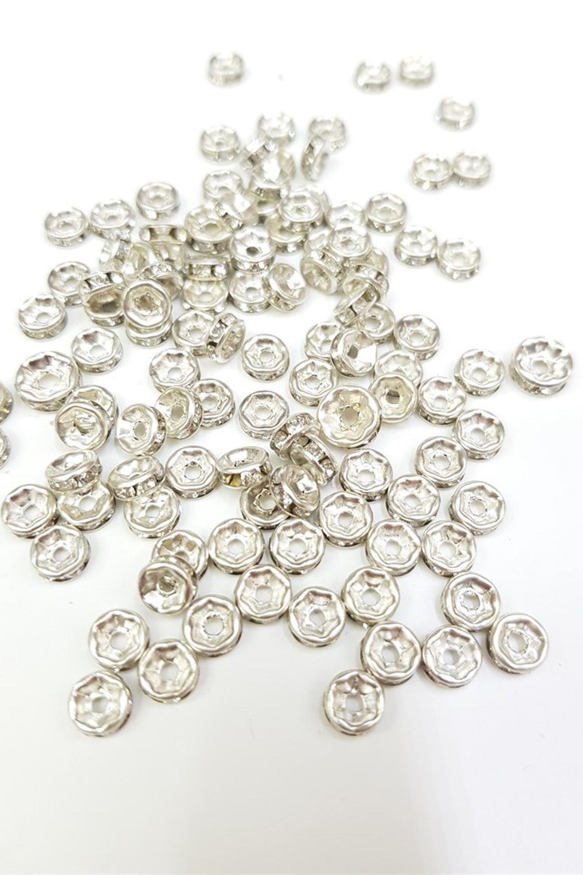 Gümüş Rondela 6 mm 10 adet
