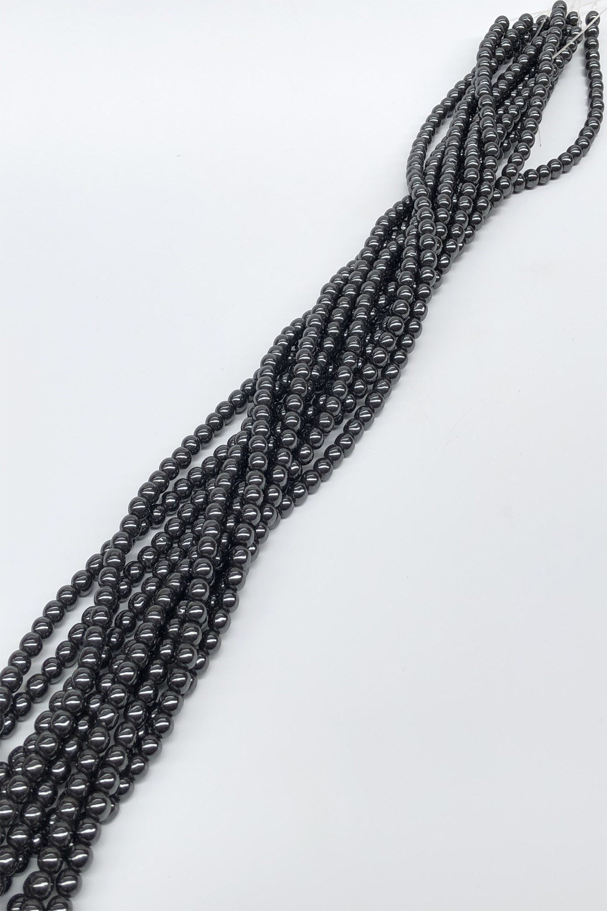 Hematit Taş Boncuk 4 mm