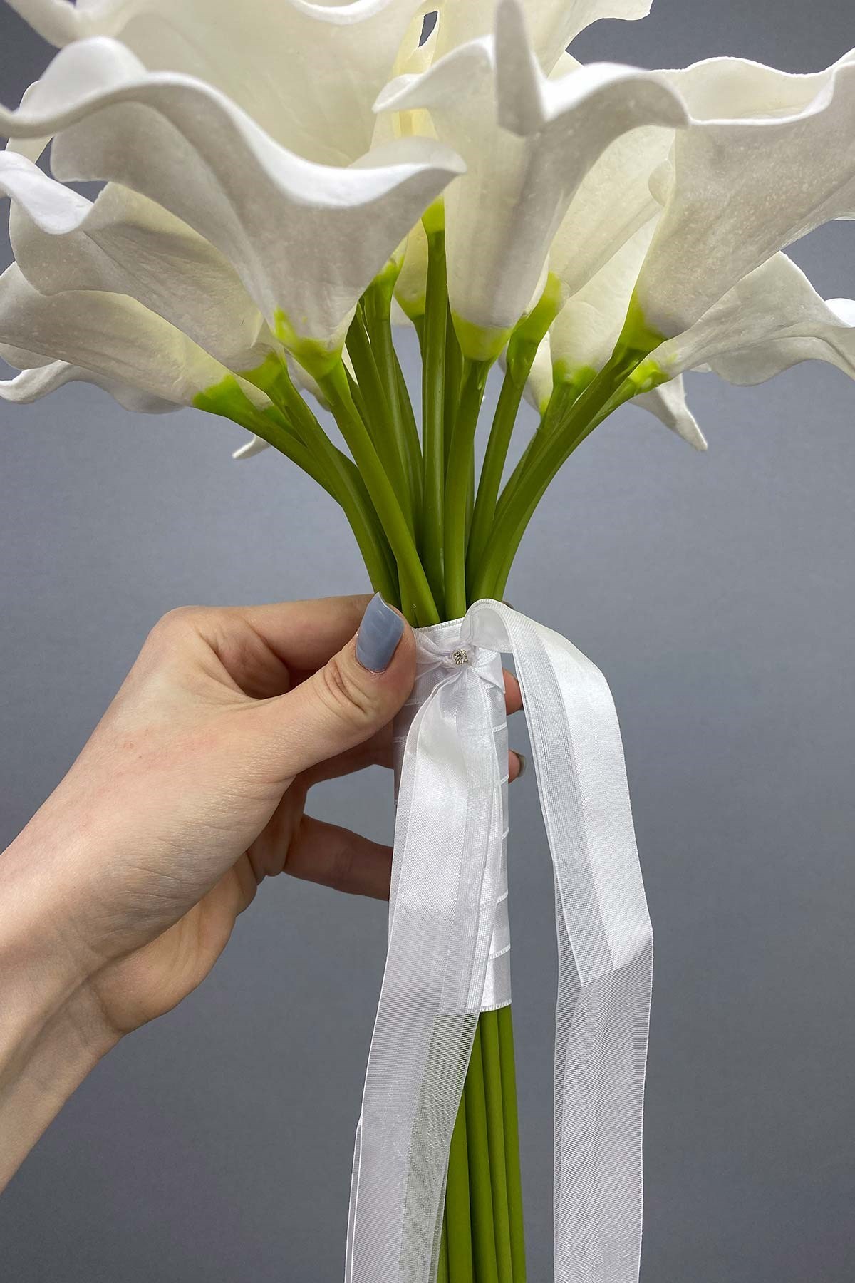 Islak Gala Gelin Nikah Çiçeği,Nikah Şapkası ve Gelin Eldiveni Seti
