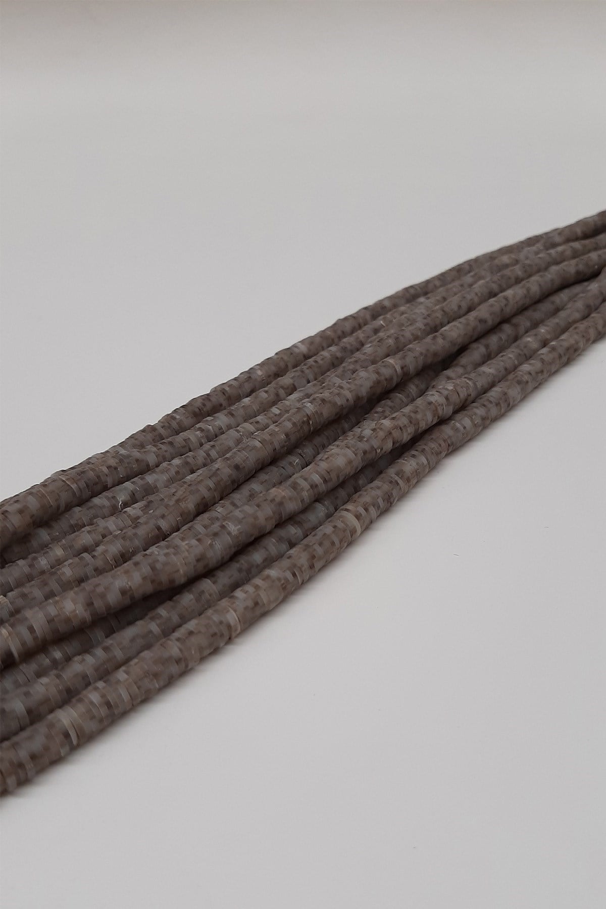 Kahve Fimo Hamur Boncuk 6Mm