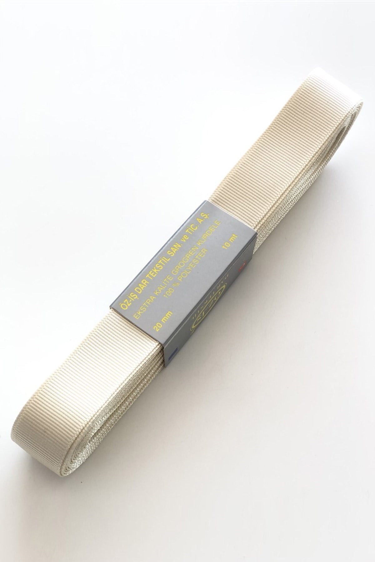 Krem Grogren Kurdele 2 cm 10 mt