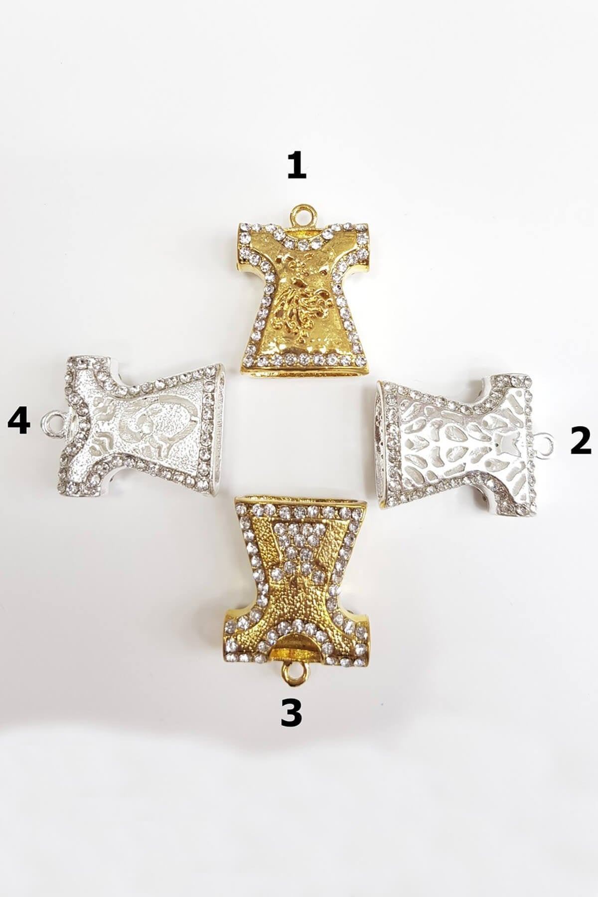 Kristal Taşlı Kaftan Tesbih İmamesi