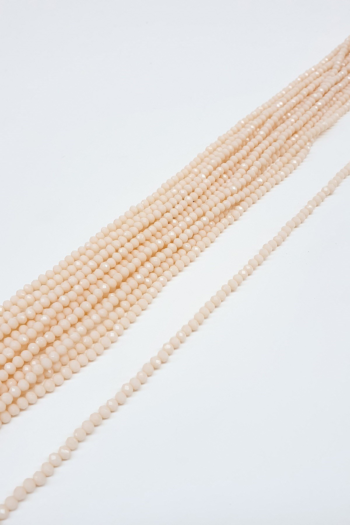 Mat Krem Kristal Boncuk 4 Mm