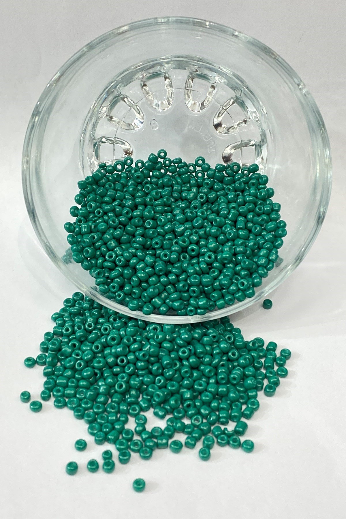 Mat Yeşil Kum Boncuk 3 mm 50 gr