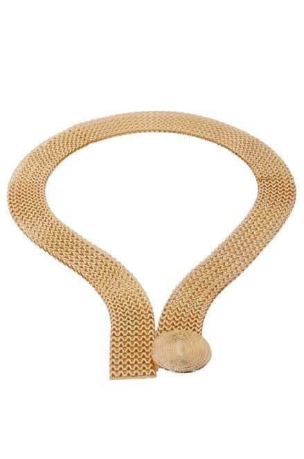 Metal Gelin Kaftan Bindallı Kemeri Kına Gecesi İçin Gold