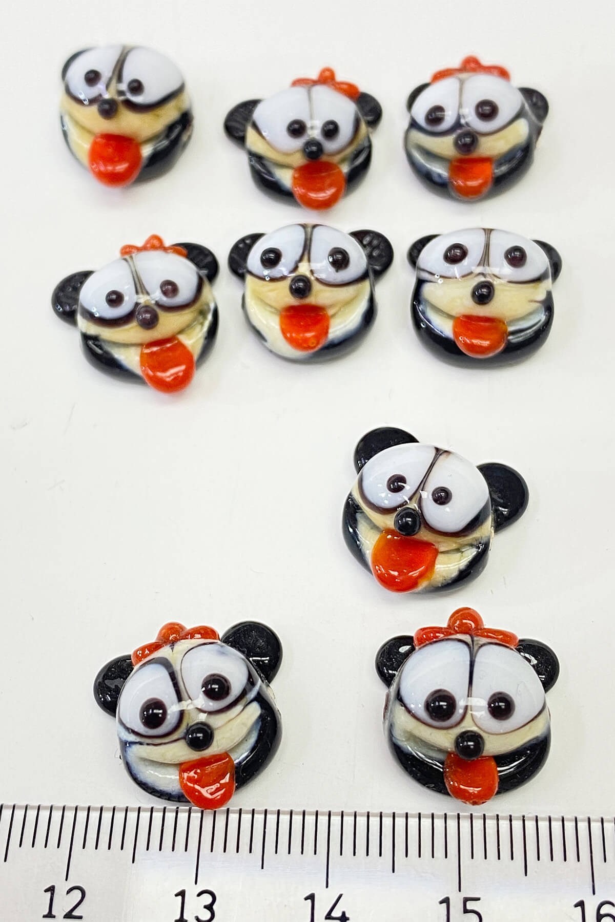 Mickey Csm Boncuk Bileklik Ucu Beyaz 1 Adet
