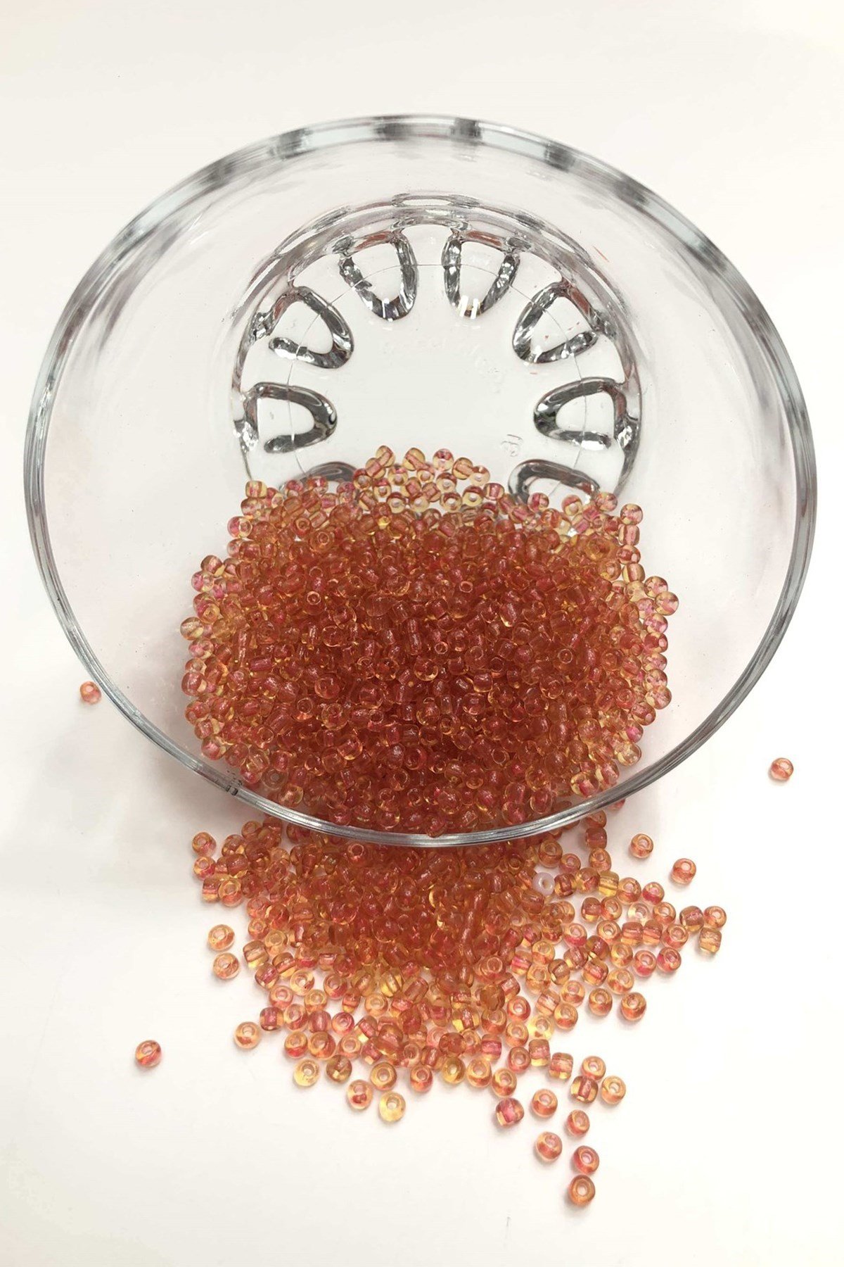 Nar Çieçeği Kum Boncuk Orta Boy 3 mm 50 gr