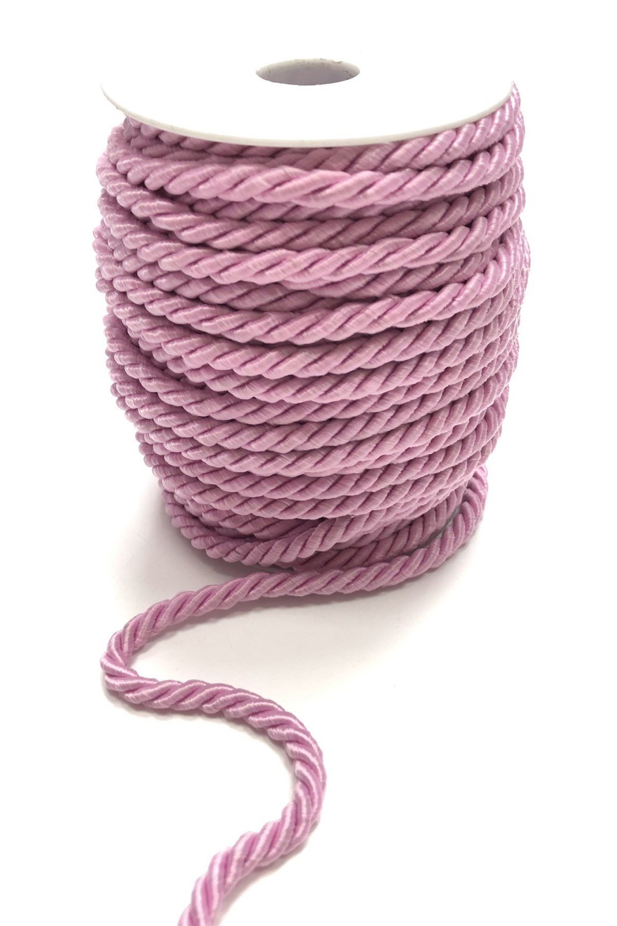 Pembe Kordon İp 8 mm 1 mt