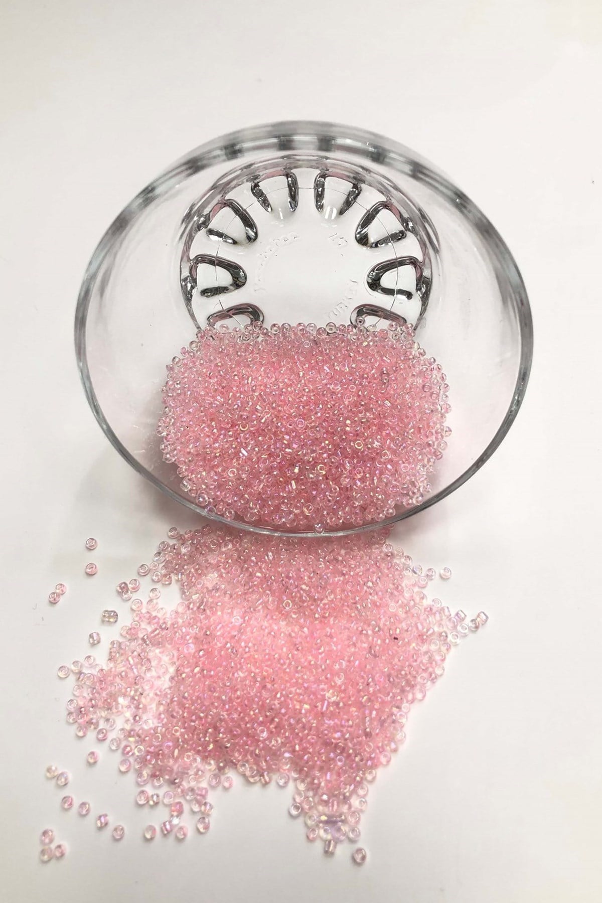 Pembe Kum Boncuk 2 mm 50 gr