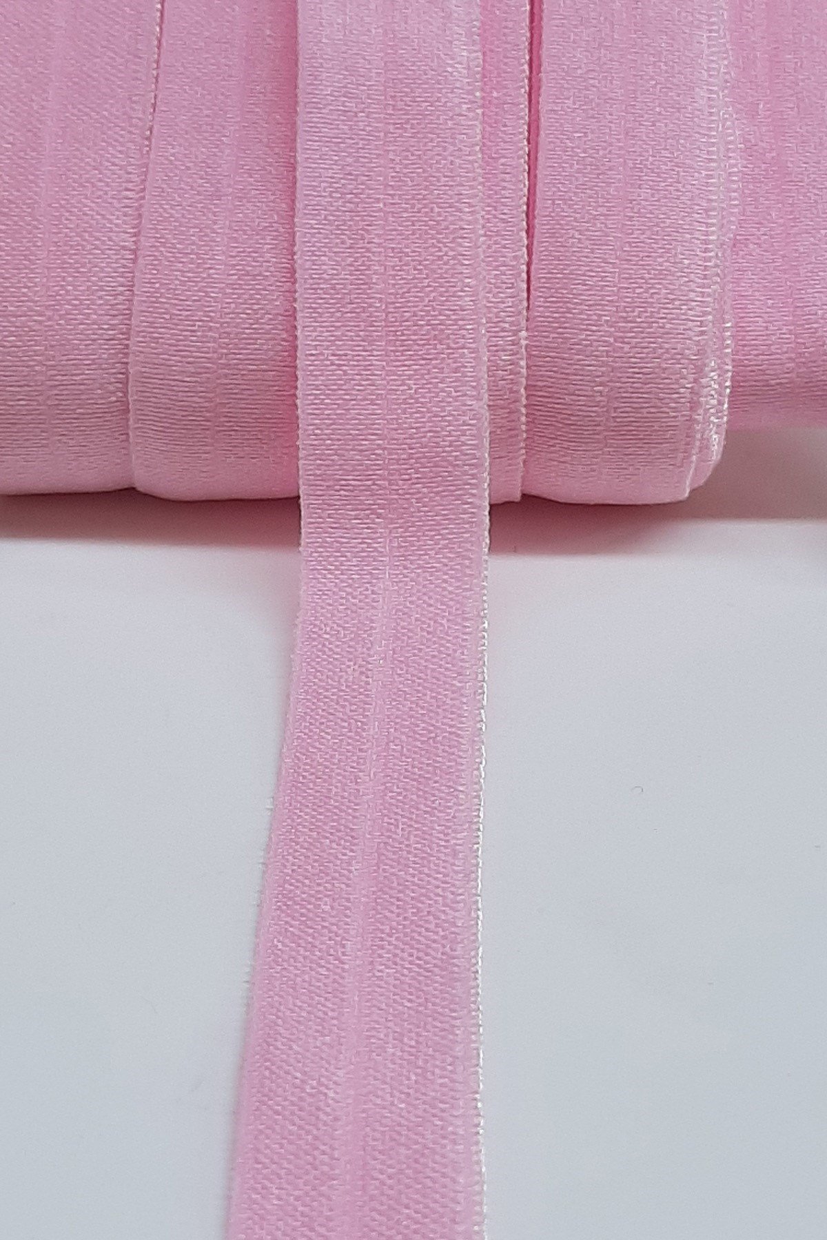 Pembe Lastikli Saç Bandı 1,5cm