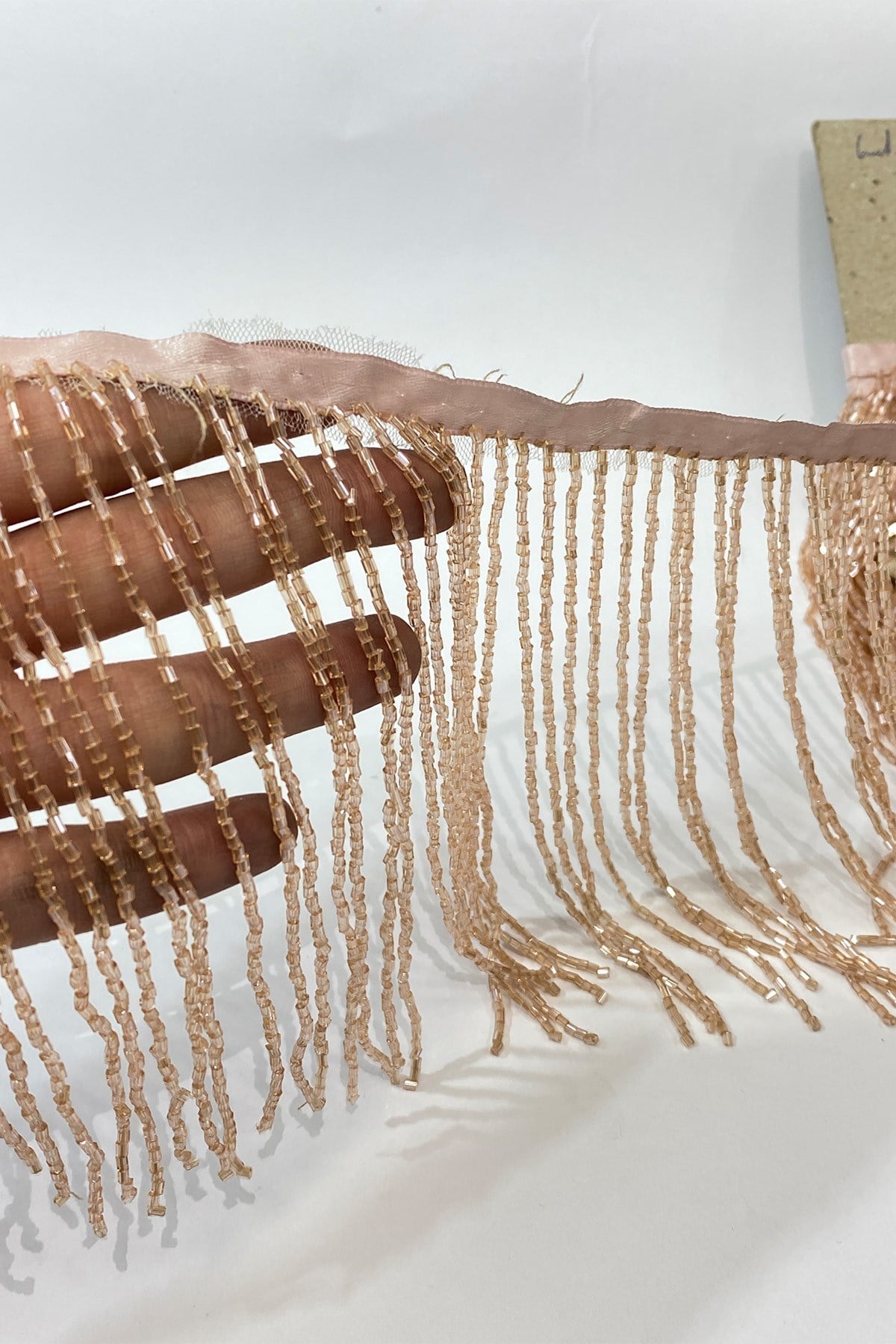 Pudra Boncuklu 15 cm Saçak Püskül