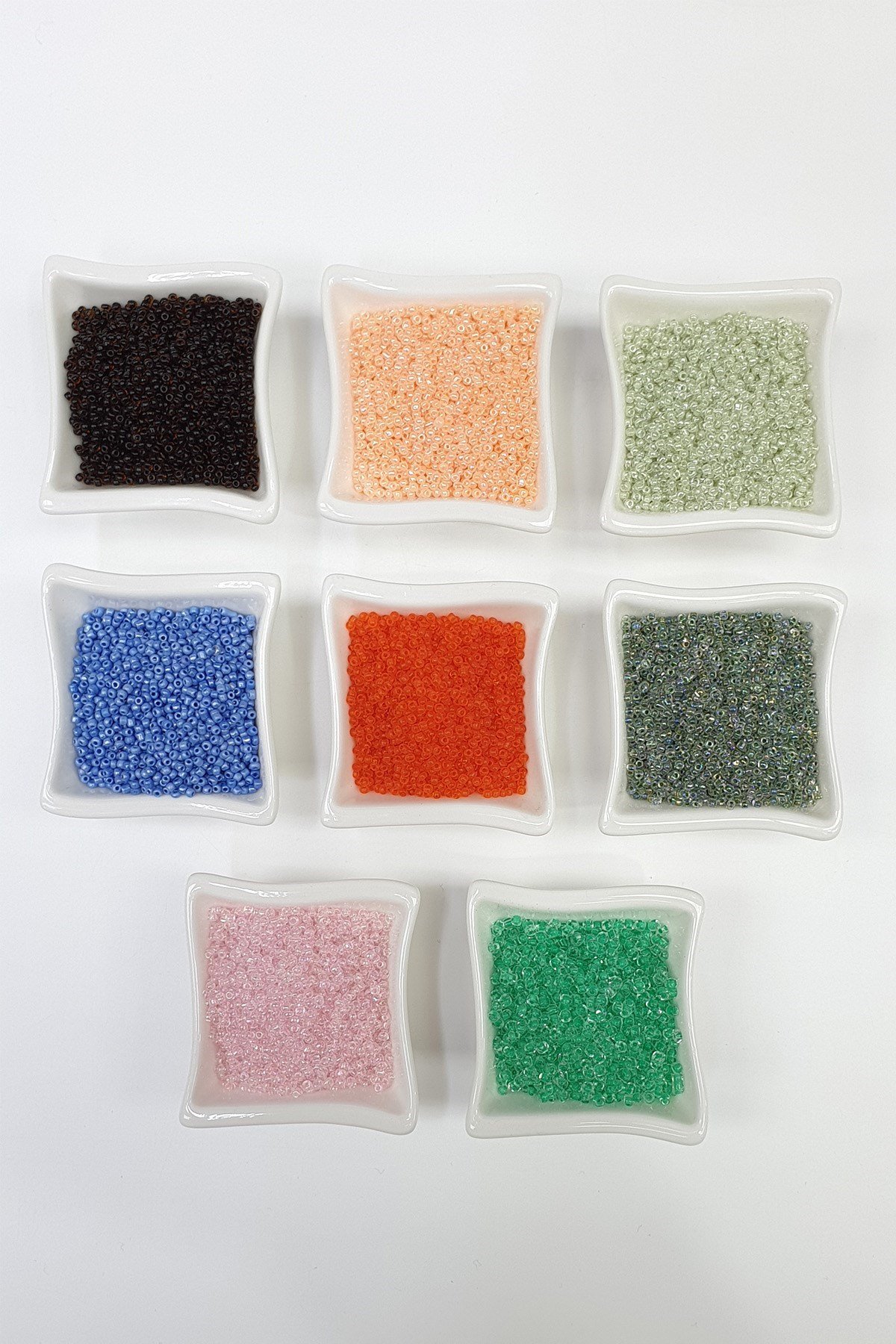 Rengarenk Kum Boncuklar 1 Paket 50 gr 2 mm