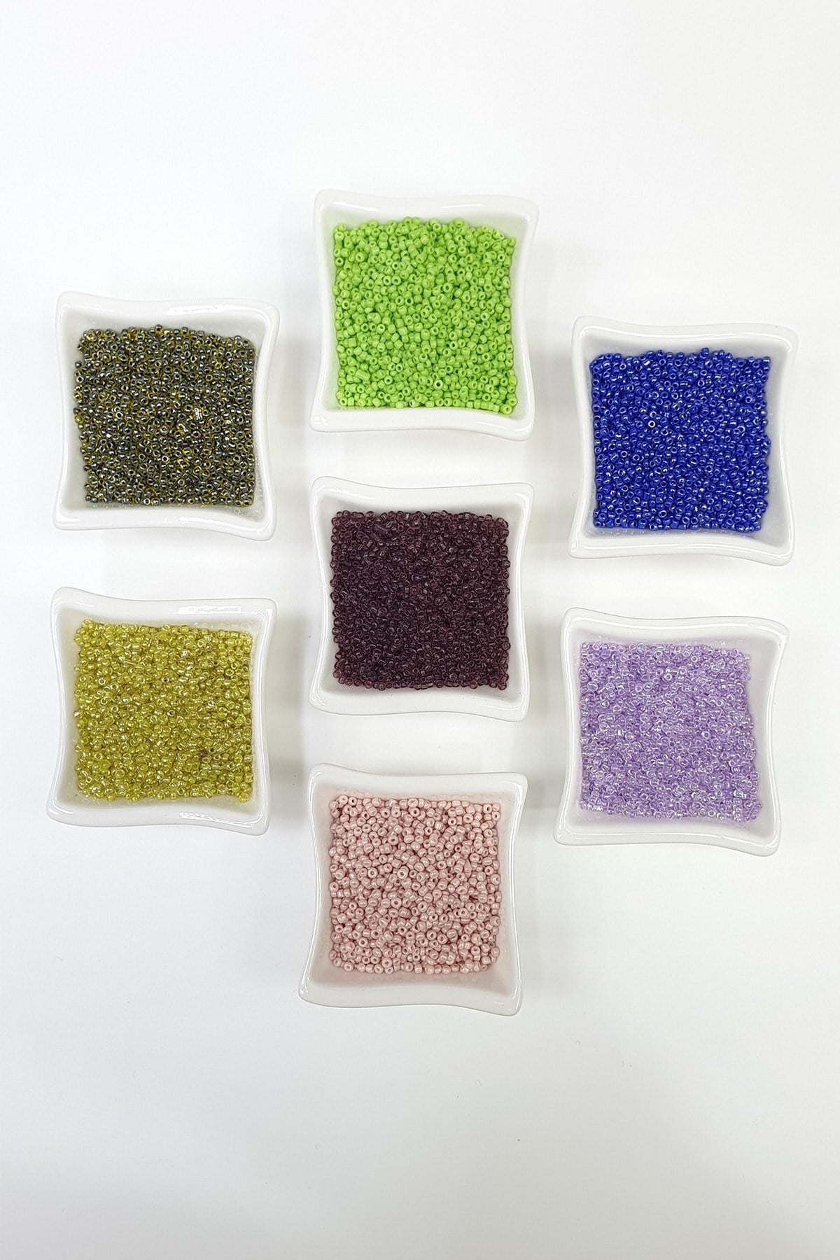 Rengarenk Kum Boncuklar 1 Paket 50 gr 2 mm