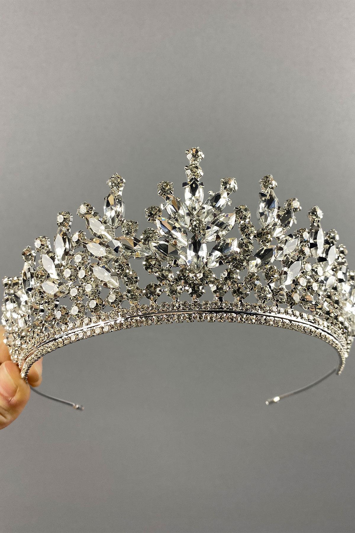 Rio Taşlı Gelin Tacı Aksesuar