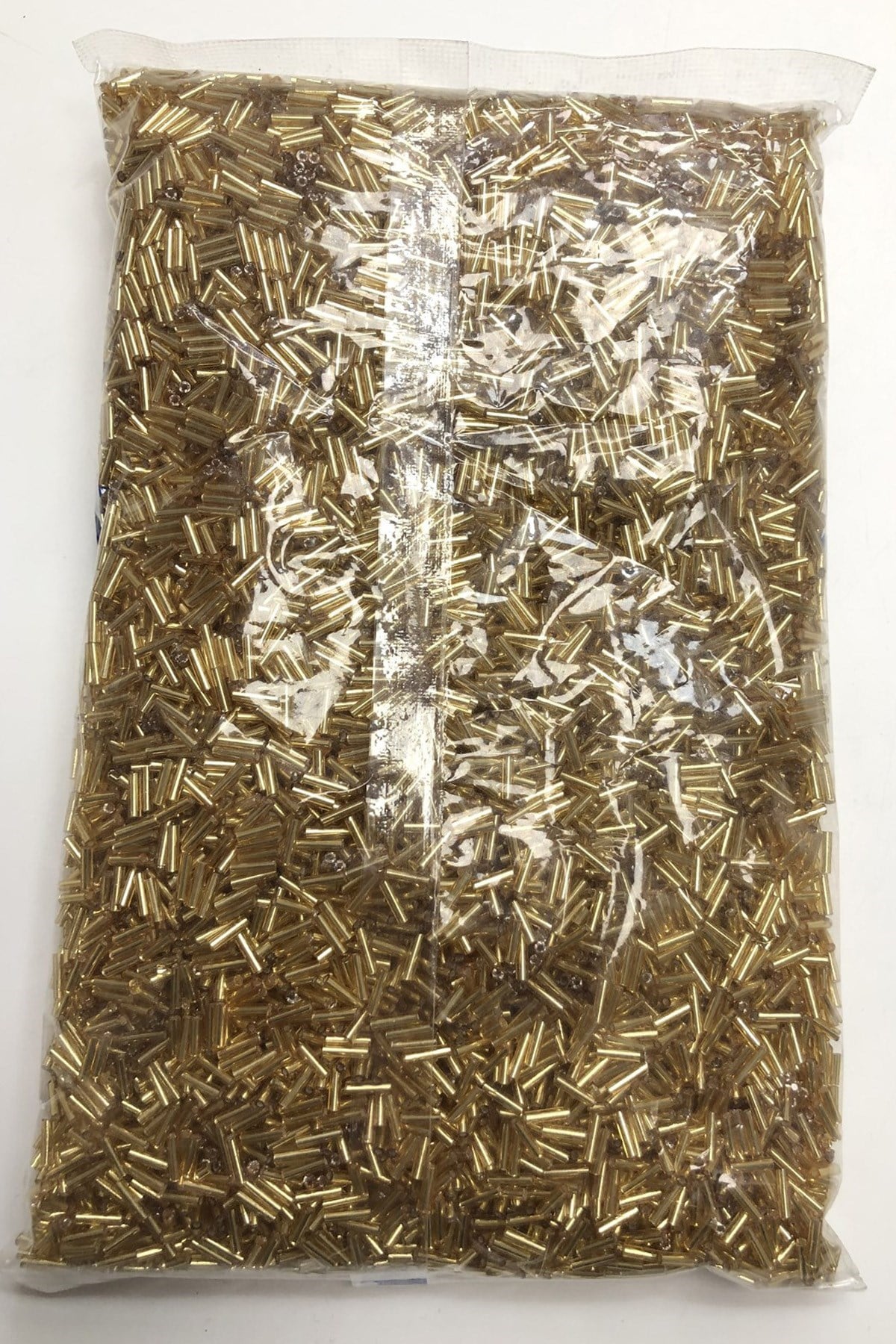 Sarı Boru Boncuk 5 mm 500 gr